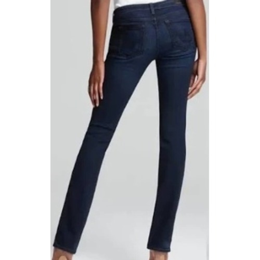 AG Adriano Goldschmied The Ballad Slim Boot Jeans Dark Wash Blue Size 26R